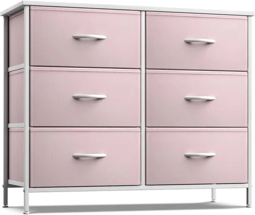 Miniatura 13 de Sorbus - Cómoda con 5 cajones, mesita de noche y mesa auxiliar para el hogar, accesorios de habitación, oficina, dormitorio universitario