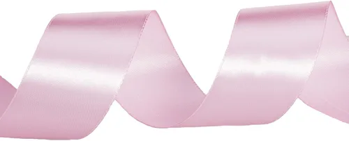 Miniatura 3 de YASEO Cinta de satén rosa sólido de 1 1/2 pulgadas, cinta de tela artesanal de 50 yardas para envolver regalos, ramos florales, decoración de fiesta