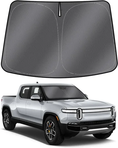 Miniatura 36 de Mixsuper Liner Parasol para parabrisas para Dodge Ram 1500 2019-2025 Parasoles parabrisas delanteros para ventanas para Ram 1500 Accesorios Visor
