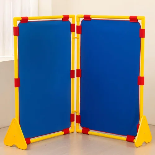 Miniatura 2 de Paquete de 2 paneles de juego – Divisores de aula para separación de habitaciones, divisores versátiles para niños y espacios de aprendizaje