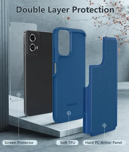 Miniatura 455 de FNTCASE Funda para iPhone 17 Pro: Fundas delgadas translúcidas de color azul claro compatibles con MagSafe, protección completa de la cámara