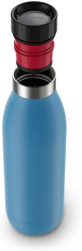 Miniatura 3 de TEFAL BLUDROP Botella de agua reutilizable, botella de acero inoxidable reutilizable, bebidas frías y calientes, apta para lavavajillas, a prueba