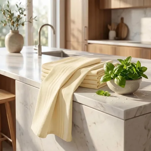 Miniatura 290 de Urban Villa Toallas de cocina 100% algodón para cocina (juego de 6) 20"x30" toallas de cocina altamente absorbentes, juego de ropa de cocina