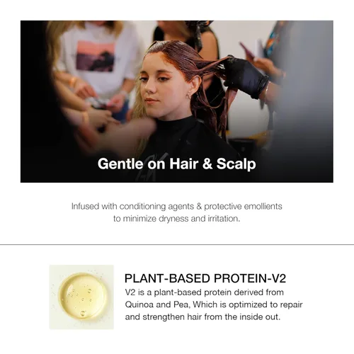 Miniatura 8 de GK HAIR Crema vegana profesional para el cabello, desarrollador de 20 volúmenes, 33.8 onzas líquidas para teñir el cabello, tinte de tóner