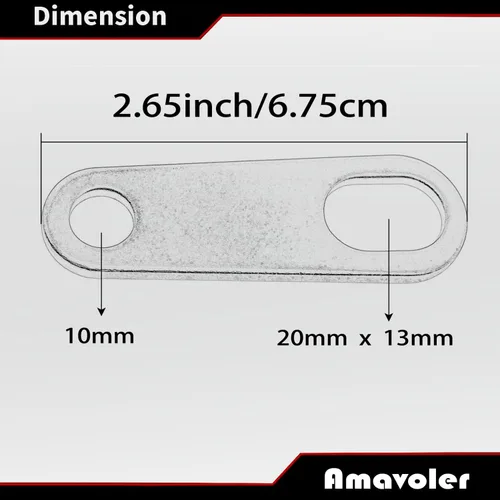 Miniatura 4 de Soporte Reubicador de Señal de Giro Trasera para Motocicleta Soportes de Amortiguador Negro para Harley Motorbike Bobber Old School Cafe Racer