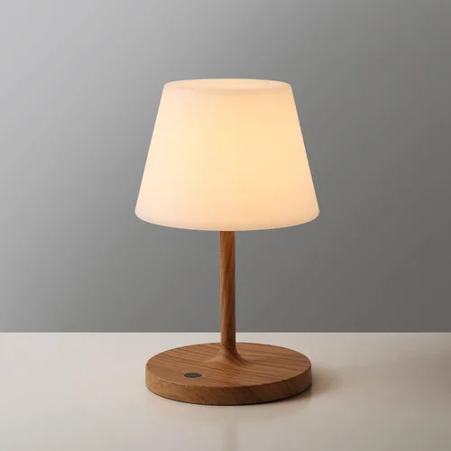 Miniatura 15 de WEILAILUX Lámpara de mesa para exteriores operada por batería, impermeable, lámpara de mesa inalámbrica recargable de 4000mAh, lámpara de escritorio