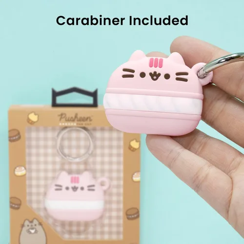 Miniatura 7 de iFace x Pusheen - Bonita funda protectora de silicona diseñada para AirPods 1/2, de pie + iFace x Pusheen Café Series Funda protectora de silicona