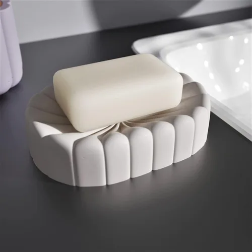 Miniatura 2 de BOOWAN NICOLE Jabonera Molde de Silicona DIY Accesorios de Baño Set Herramientas para Hacer