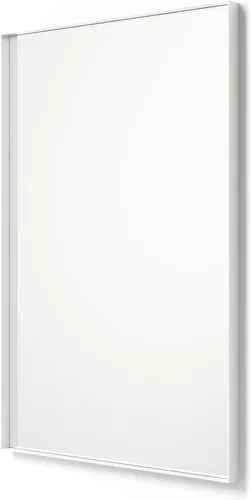 Miniatura 12 de Better Bevel - Espejo rectangular enmarcado de 24 x 36 pulgadas, espejo de pared de baño, fabricado en Estados Unidos, marco de acero, acabado negro