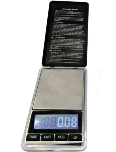 Miniatura 4 de Duda Energy Scale-I2000x500g0.0.04 oz - Báscula de bolsillo automática de gran superficie de pesaje con pantalla retroiluminada, 1.3 pulgadas