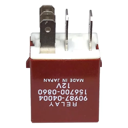 Miniatura 5 de Relé 90987-04004 (Juego de 2), 90987-04004 156700-0860 40A 12VDC Relé automotriz multiusos de 5 pines con enchufe, compatible con Toyota 90084-98032
