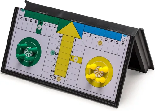 Miniatura 6 de Juego de ludo magnético y plegable, 9.75 in