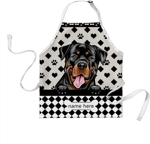 Miniatura 26 de Delantal de lunares para perro personalizado Lindo perro Rhodesian Ridgeback, RHODESIAN RIDGEBACK
