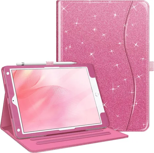 Miniatura 17 de Fintie - Funda para iPad de 9ª / 8ª / 7ª generación (2021/2020/2019) de 10.2 pulgadas - [Protección de esquinas] Funda con soporte de visualización