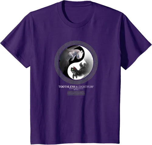 Miniatura 17 de Cómo entrenar a tu dragón 3 Yin Yang Dragon Camiseta