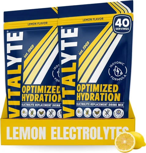 Miniatura 25 de Vitalyte Mezcla de bebida en polvo de electrolitos, mezcla de hidratación de electrolitos isotónicos, paquete a granel