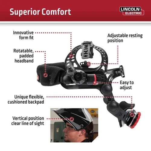 Miniatura 2 de Casco de soldadura Lincoln Electric VIKING 3350 Motorhead