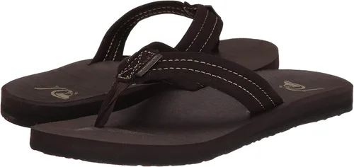 Miniatura 13 de Quiksilver Men's Carver Suede 3 Point Flip Flop Athletic Sandal