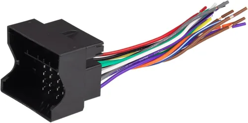 Scosche VW03B compatible con conectores de alimentación/altavoz Volkswagen seleccionados de 2002 y posteriores/arnés de cables para instalación