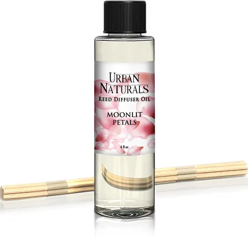 Miniatura 79 de Urban Naturals Recambio de aceite difusor de varillas ámbar y lavanda, lavanda relajante, ámbar cálido, aroma calmante para habitación, 4 onzas +