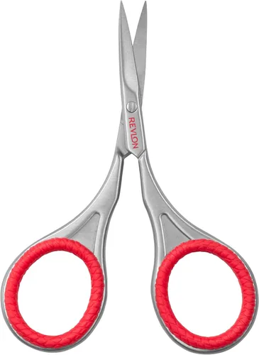 Miniatura 2 de Revlon Tijeras para cutículas, hoja curvada de acero inoxidable ultrafina para cutículas limpias y recortes de uñas colgantes, herramienta