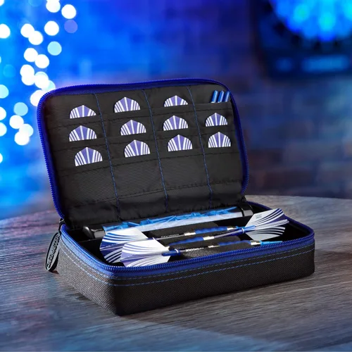 Miniatura 8 de Casemaster Plazma - Estuche para dardos de punta suave y de acero, tiene capacidad para 3 dardos y cuenta con tubo de almacenamiento integrado