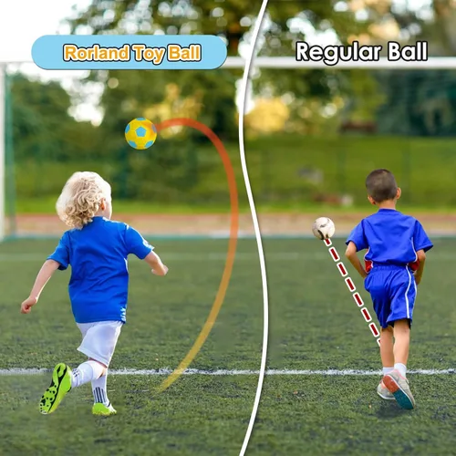 Miniatura 5 de Swerve and Curve - Balón de fútbol tamaño 4, pelota de entrenamiento de fútbol con paneles especiales para jugar, juegos de actividades al aire