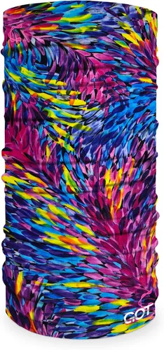 Miniatura 27 de GOT Sports Bandana de tubo - Polaina para el cuello para mujeres y hombres, máscara facial, envoltura para el cuello, bufanda para la cabeza