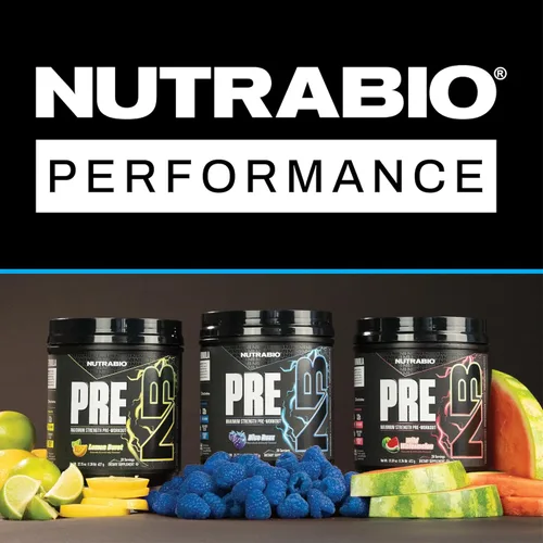 Miniatura 5 de NutraBio Polvo de preentrenamiento, Blue Razz Energía explosiva, enfoque láser, bombas extremas Pre-entrenamiento para hombres y mujeres