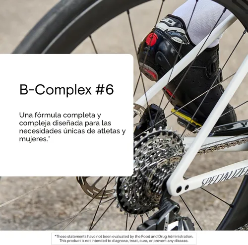 Miniatura 3 de THORNE - B-Complex #6 - Complejo de Vitamina B con Formas Activas de Vitaminas B Esenciales y B6 Extra-60 Porciones