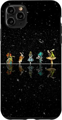 Carcasa para iPhone 11 Pro Max Wonderland Starry Night - Alicia en el país de las maravillas