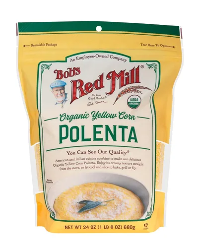 Miniatura 4 de Bob's Red Mill Sémola de Maíz Orgánica / Polenta, 24 oz (Paquete de 4) - Vegano, Kosher