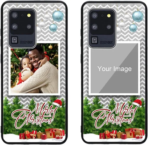 Miniatura 103 de Funda de teléfono personalizada para Samsung Galaxy S22+ / S22 Plus 5G, funda de TPU suave de vidrio templado antiarañazos personalizada con foto