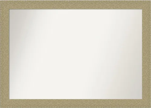 Miniatura 30 de Amanti Art Espejo de pared personalizado no biselado (24.25 x 24.25 pulgadas), marco dorado de mosaico, varios tamaños personalizados, espejo