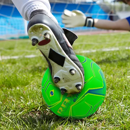 Miniatura 3 de RBX Balón de fútbol tamaño 5: Copa del Mundo y pelotas de fútbol de la selección nacional para adultos y niños México (blanco)