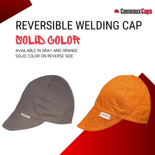 Miniatura 3 de Comeaux Caps Tapa de soldadura reversible Tamaño naranja sólido Gris