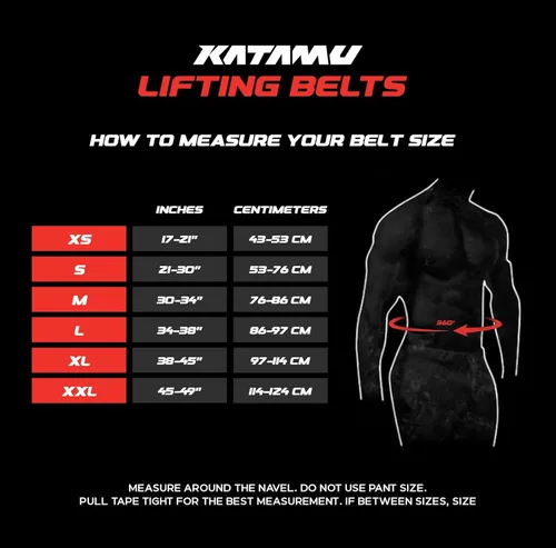Miniatura 7 de Katamu USPA & IPL Approved Premium Leather Lever Belt — 10mm and 13mm Powerlifting Belt for Men and Women, Steel Lever Buckle, 4 Inch Wide Back