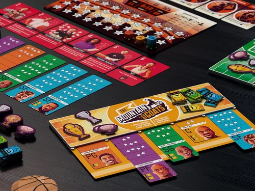 Miniatura 5 de Basketboss - Estrategia - Juego de mesa de subastas - Juego de mesa deportivo - 2-5 jugadores - 40 minutos de tiempo de juego