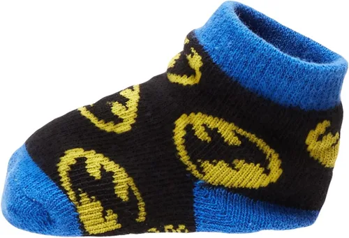 Miniatura 5 de DC Comics Conjunto de corbatín y calcetines de superhéroe para bebés