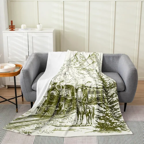 Miniatura 19 de Erosebridal Manta de vaquero occidental de 40 x 50 pulgadas, diseño del desierto americano del salvaje oeste americano, ilustración dibujada a mano