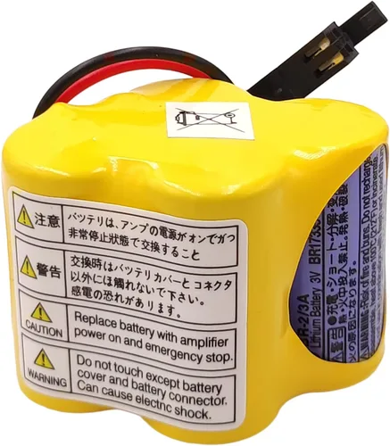 Miniatura 3 de 4 piezas BR-2/3AGCT4A 6V 4400mAh batería de repuesto para A98L-0031-0025 con enchufe negro