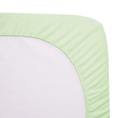 Miniatura 3 de TL Care Heavenly Soft - Sábana bajera ajustable de chenilla para cuna, 28 x 52 pulgadas, cálida y acogedora, sábana de chenilla neutra, Celery