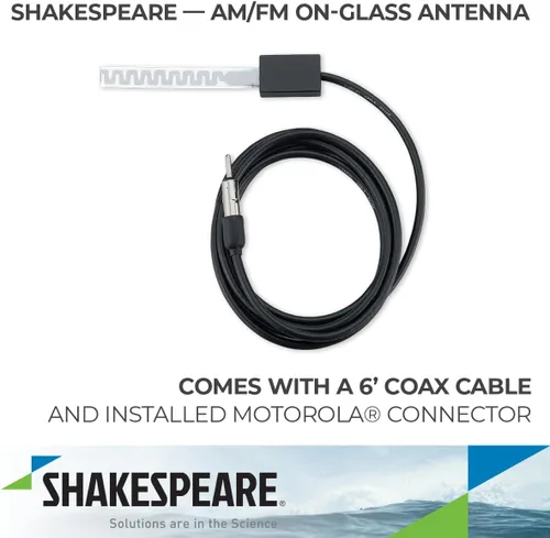 Miniatura 2 de Shakespeare 4353 Antena AM/FM clásica en vidrio