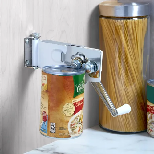 Miniatura 6 de Swing-A-Way - Abridor de latas de pared con imán, 1 unidad, blanco