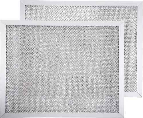 Jovitec Paquete de 2 filtros de ventilación de aluminio para campana extractora compatibles con Broan Kenmore, F40000, 41000, 42000-K, Nutone