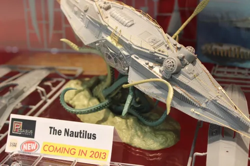 Miniatura 4 de Submarino Nautilus 9120 1/144 por Pegasus Hobbies