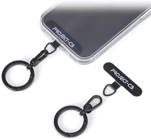 Lengüeta de metal para teléfono, parche de cordón, llavero de soporte para teléfono, soporte para anillo, lengüeta de correa