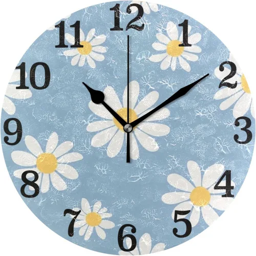 10 pulgadas ronda reloj de pared retro silencioso reloj decorativo para el hotel casa cocina reloj de pared para cuarto
