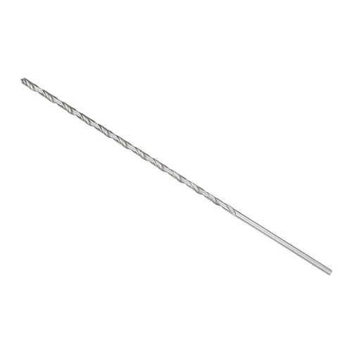 Miniatura 9 de Broca helicoidal extra larga, 0.276 in de diámetro de taladro 9.843 in de longitud total, broca helicoidal de acero de alta velocidad