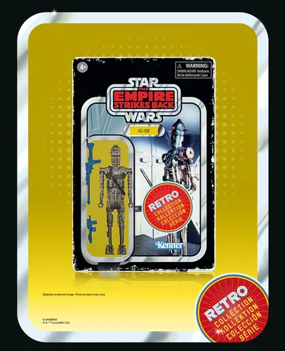 Miniatura 4 de STAR WARS Retro Collection Special Bounty Hunters - Paquete de 2 juguetes Dengar e IG-88 de 3.75 pulgadas, figuras de The Empire Strikes Back